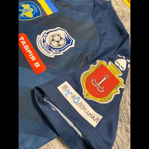 CHORNOMORETS 2023/24 Match ISSUE WORN JERSEY ZE GOMES #23 Ukraine Premier League - Picture 5 of 7